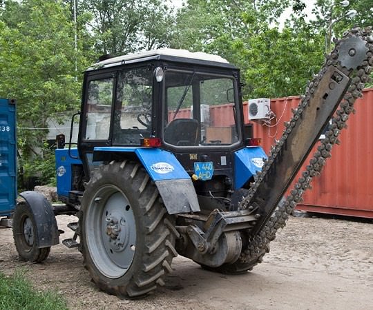 Траншеекопатель в аренду в Кунгуре и  Пермском крае